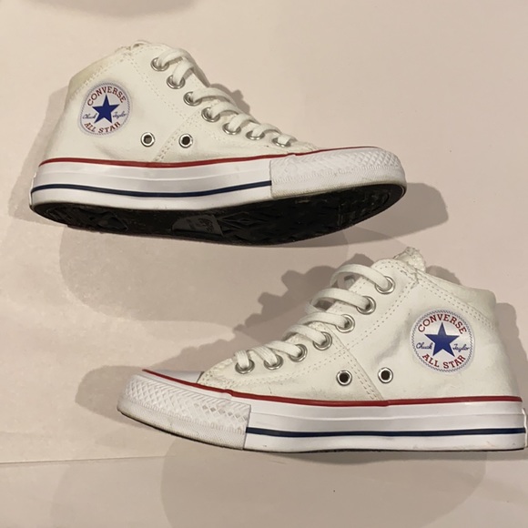 White converse Madison Mid US 5 - Picture 3 of 9